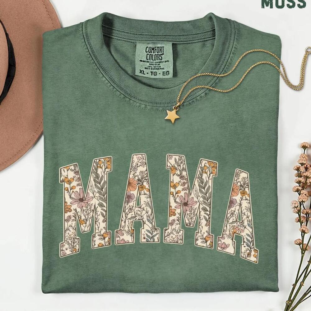 Mama  Shirt, Floral Mama Shirt, Mothers Day Gift, Shirt For Mom